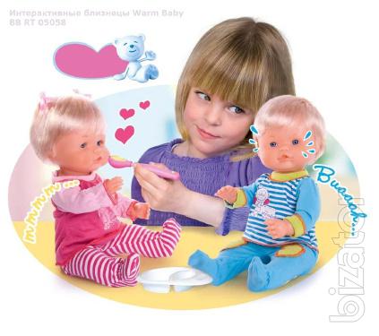 Interactive Gemini Baby Born "Sasha and Masha" 