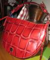 Bag Dooney and Bourke nile croco Luna, the original 