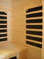 An infrared emitter for sauna An infrared emitter for sauna