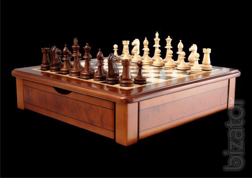 Produced chess, backgammon and checkers. 