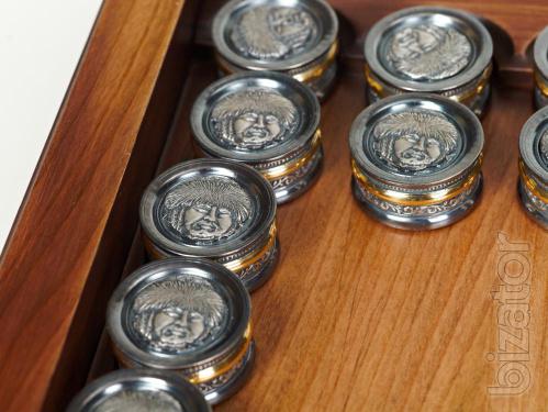 Produced chess, backgammon and checkers. 