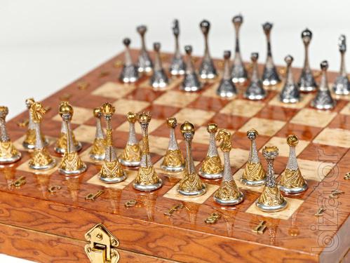 Produced chess, backgammon and checkers. 