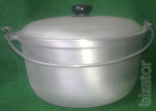 Aluminum pot 4 liter. 