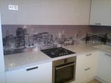 Glass kitchen apron 