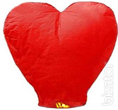 Sky lanterns Krivoy Rog 