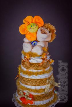 Original gift "diaper Cake" Original gift "diaper Cake"