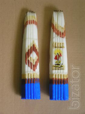 Jerusalem candles, set the pilgrim 