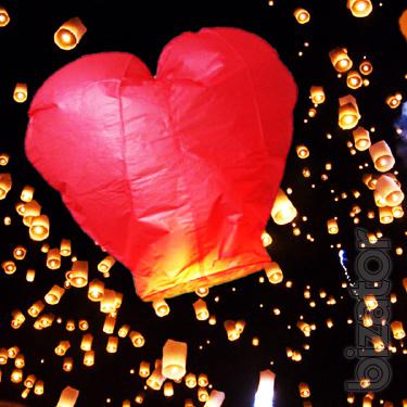 sky lanterns 
