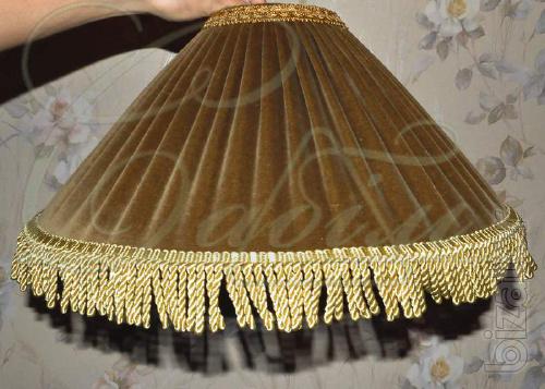 The manufacture of lampshades to order 