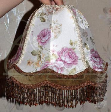 The manufacture of lampshades to order 