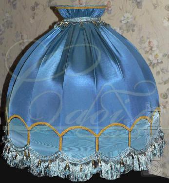 The manufacture of lampshades to order 
