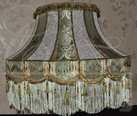 The manufacture of lampshades to order 