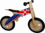 Wooden anglistische running bikes Kiddimoto Kurv 