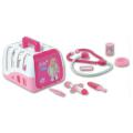 Veterinary set of Barbie with a kitten