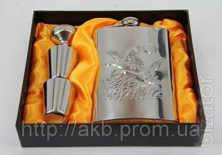 Gift set with flask, 2 types 