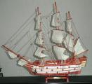 Model sailing ships 