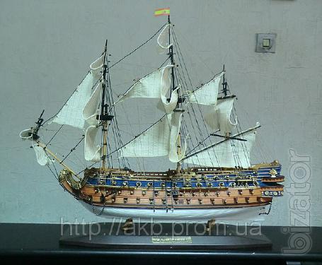 Model sailing ships 