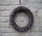 wreath, heart, blank