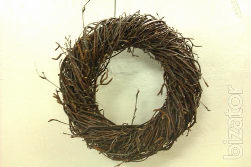 wreath, heart, blank