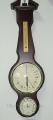 Wall clock-barometer wood JIBO PW984-1703-1, 54cm 