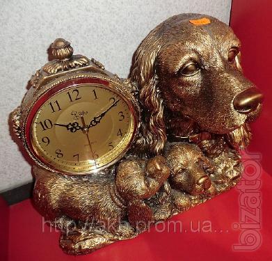 Mantel clock "Dog" Jibo 5615A, 41cm 