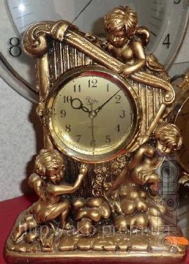 Table clock "Three angels" Jibo 511A, 28cm 