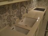 Countertops, sinks, faucets, dispensers, siphons 