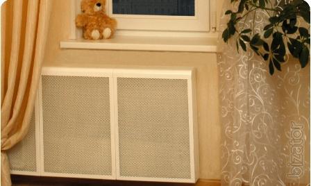 Decorative screens on the battery 
