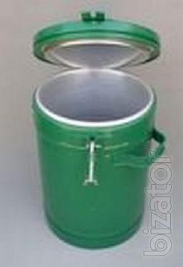 Thermos metal. Latvia. 