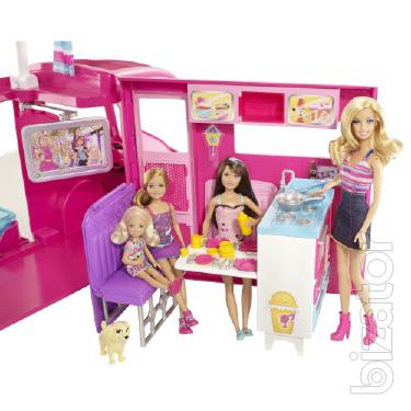 Interactive camp for Barbie sisters V6981 