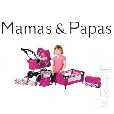 Stroller for dolls Mamas&Papas Giovane Doll's Pram&Care Set 4in1 