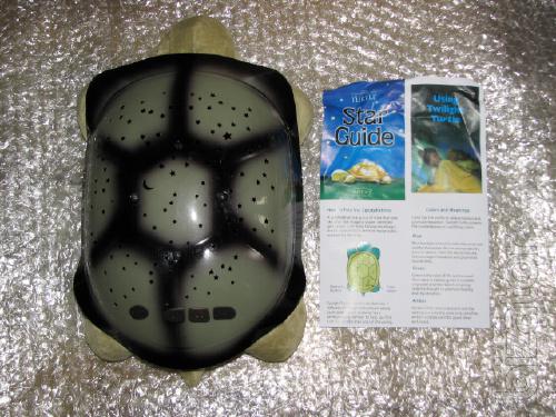 Turtle nightlight "Starry sky" 