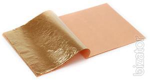 gold foil or Italy 