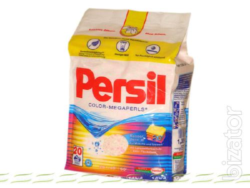 German excellent washing powder Persil, Ariel 