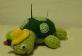 Smiling bug-sprayer 