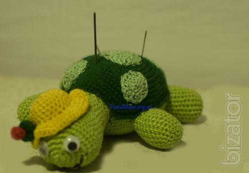 Smiling bug-sprayer 