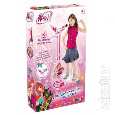 Microphone on a stand Winx Smoby 