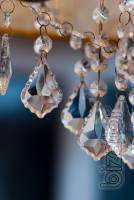 Crystal curtains, curtains of beads 