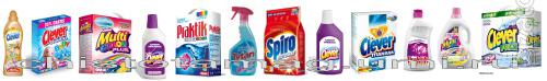 Phosphate-free washing powders CLOVIN Poland,household chemicals TYTAN 