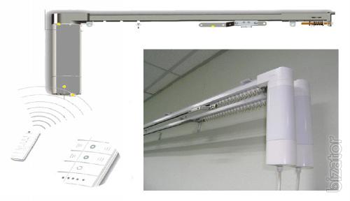 Electric,cornices for curtains automatic cornices, Roman shades 