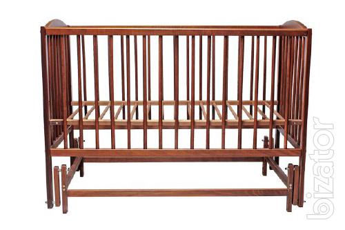 Baby bed Buk-bearing dark color 