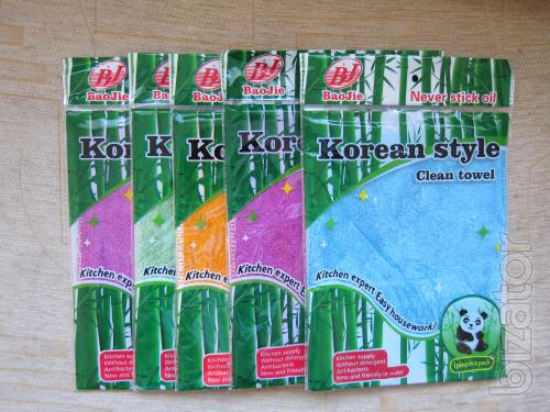 Bamboo cloth in the package. 18*25cm Only WHOLESALE 