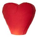 Sky lanterns in the shape of a heart