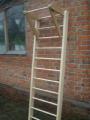 wall with a horizontal bar