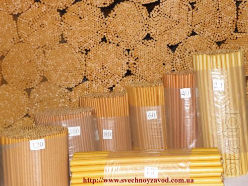 Quality Church wax candles from