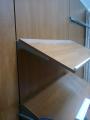 Rack of clothing from chipboard with attachments b/y