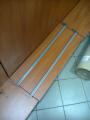 Rack of clothing from chipboard with attachments b/y 