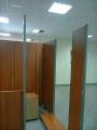 Rack of clothing from chipboard with attachments b/y 