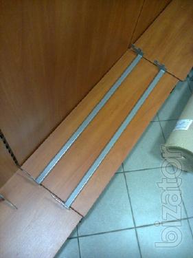 Rack of clothing from chipboard with attachments b/y 