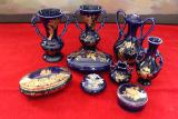 Vases, boxes, decorative plates,figurines of porcelain, collectible 